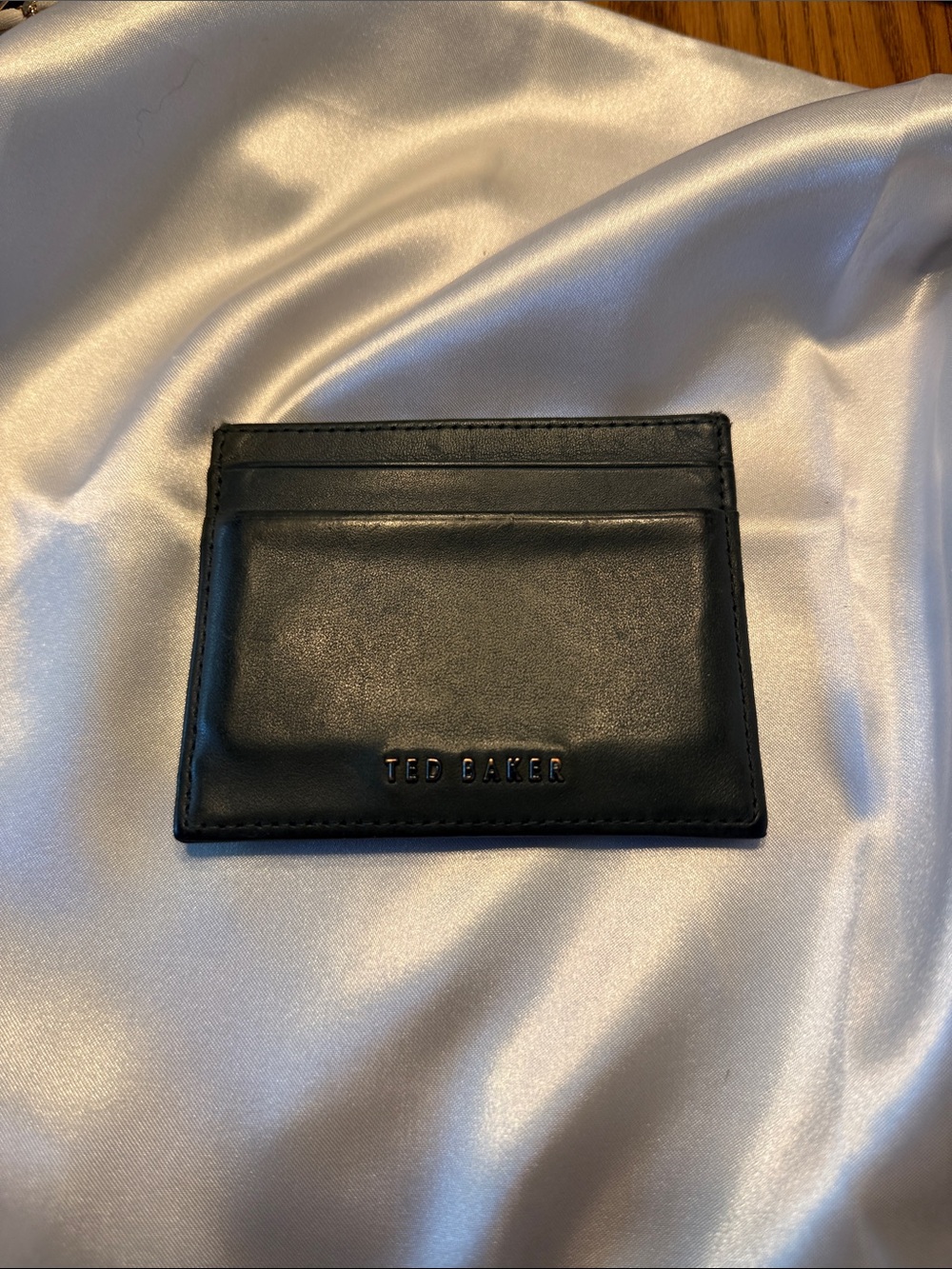 Ted Baker Green Leather Card Holder